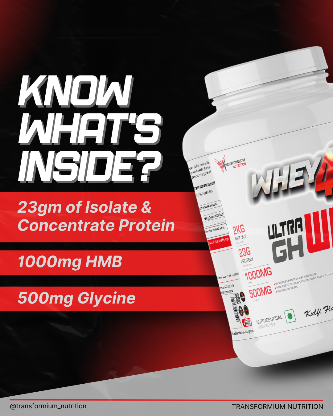 Ultra GH Whey (Enhances Natural GH Levels With Goodness of Whey)
