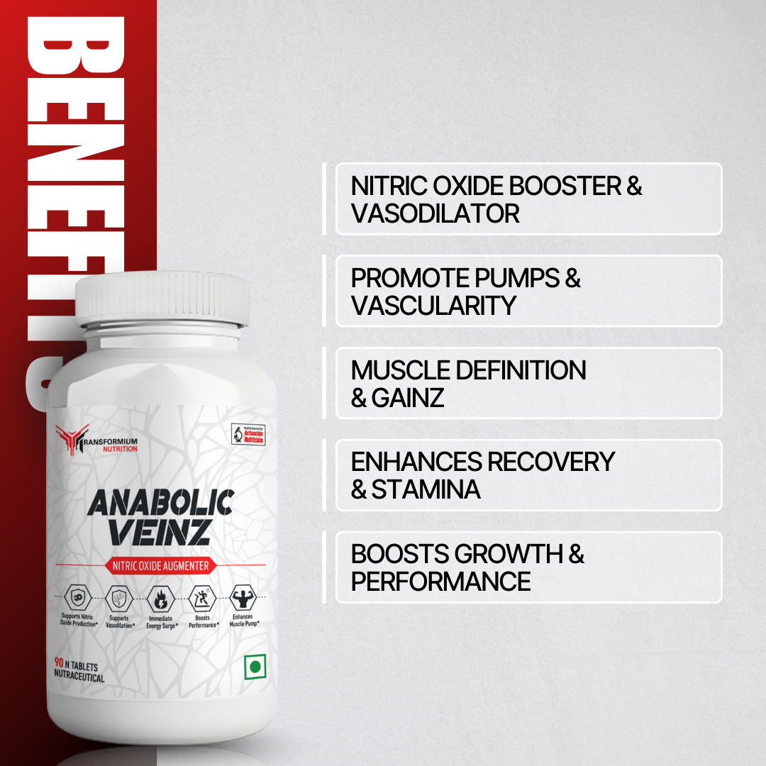 Anabolic Veinz ( Nitric Oxide Booster || Stim Free Preworkout)