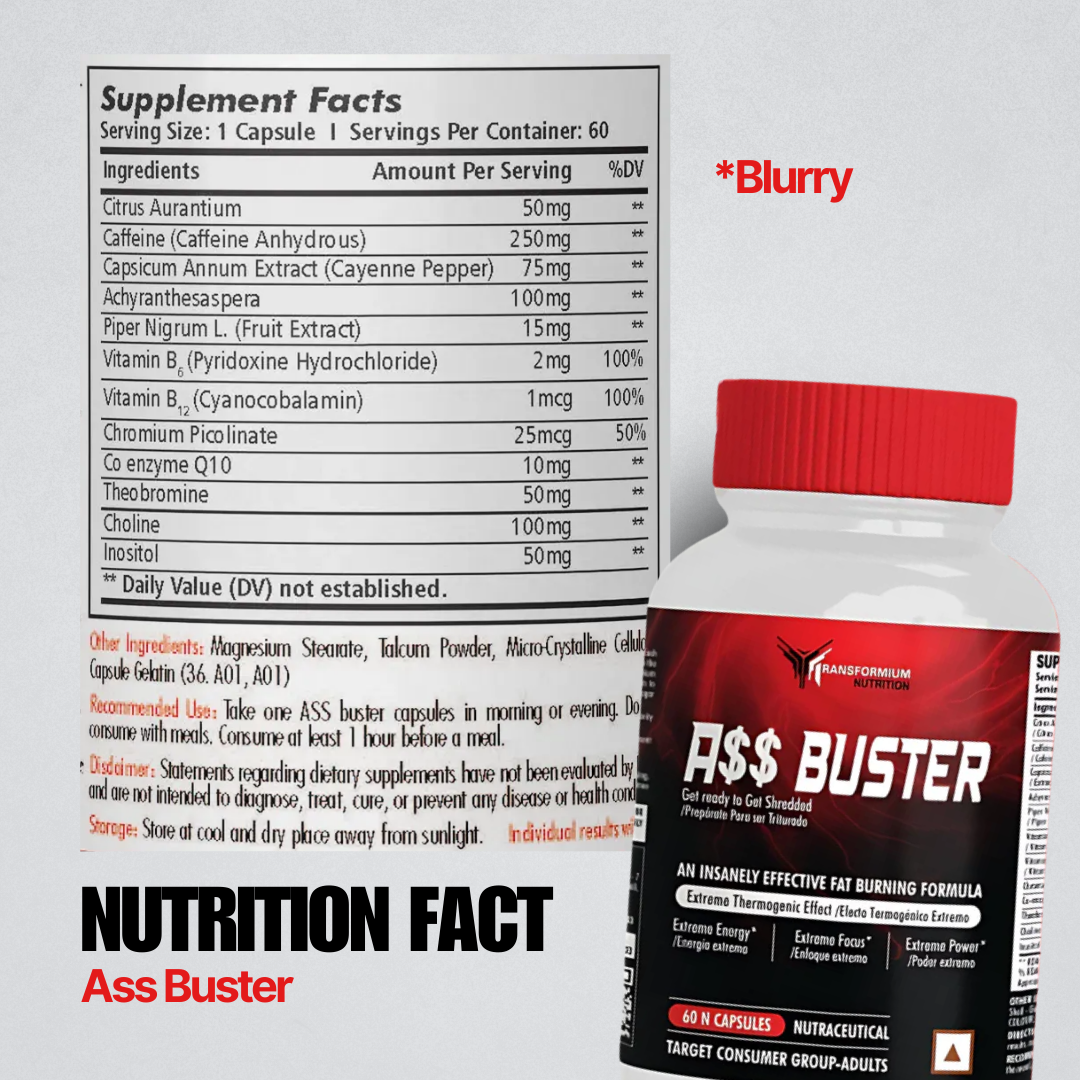 A$$ Buster (Extreme Fat Burner)