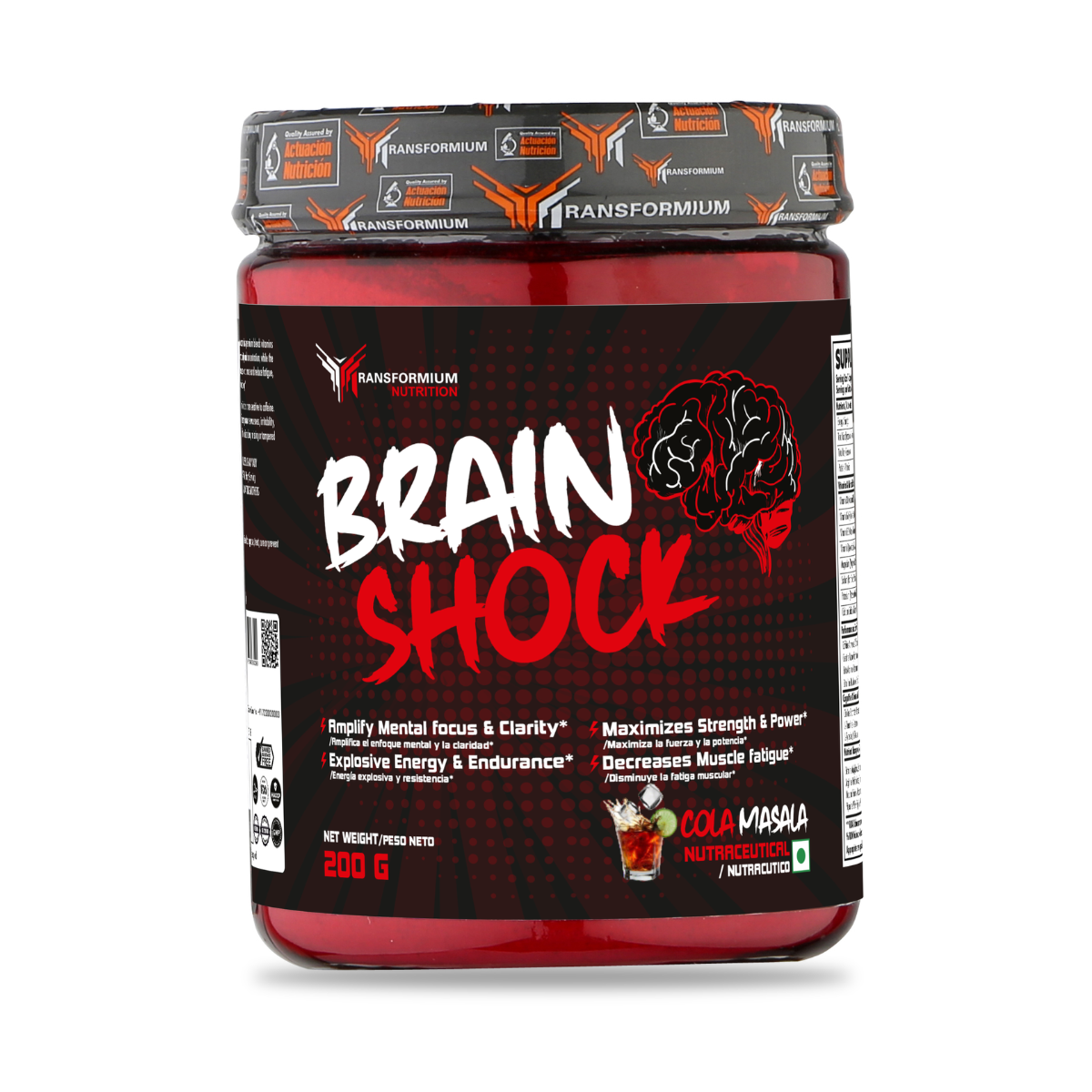 Brain Shock (Nootropic Based Pre Workout)