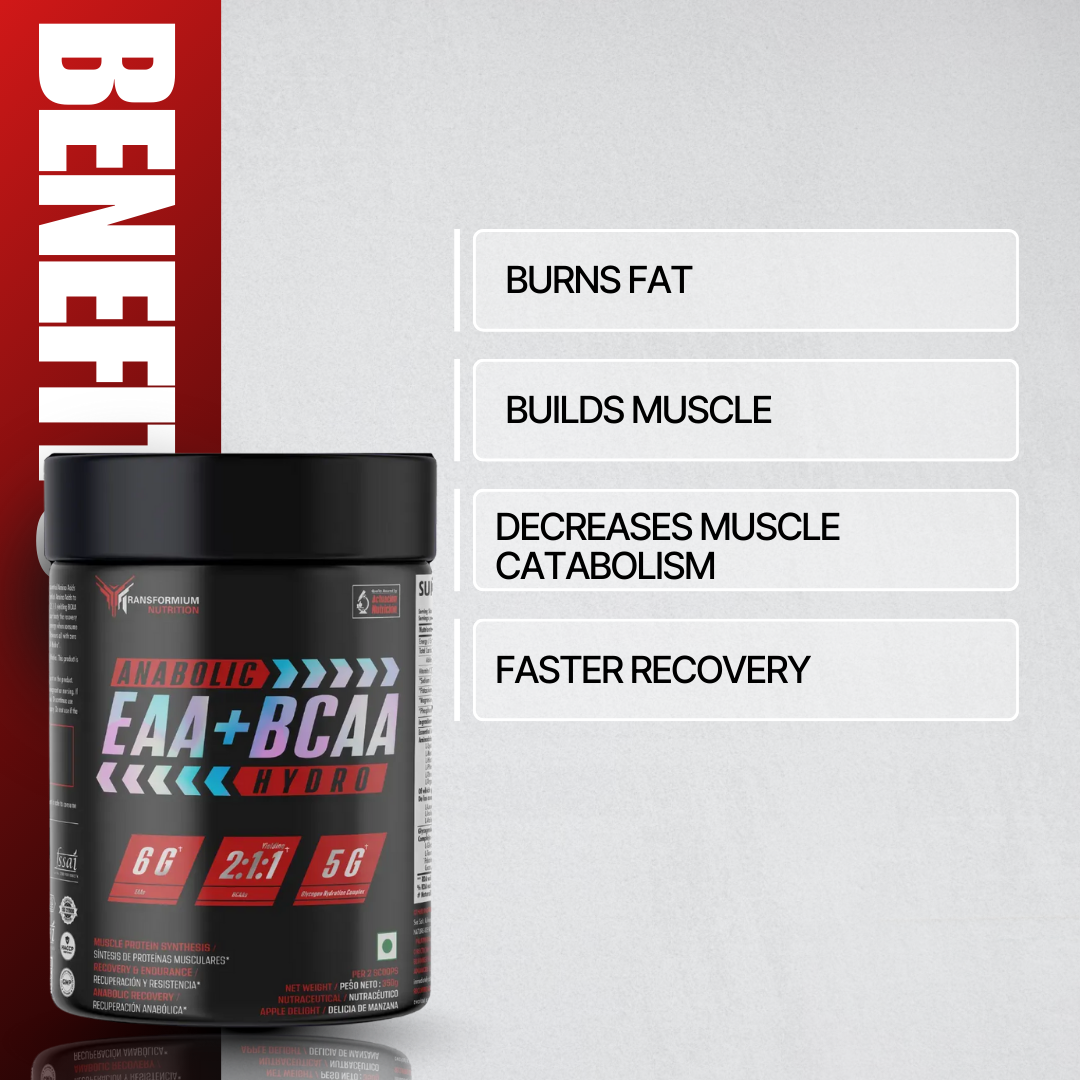 Anabolic EAA + BCAA Hydro (Burn Fat & Prevent Muscle Breakdown)
