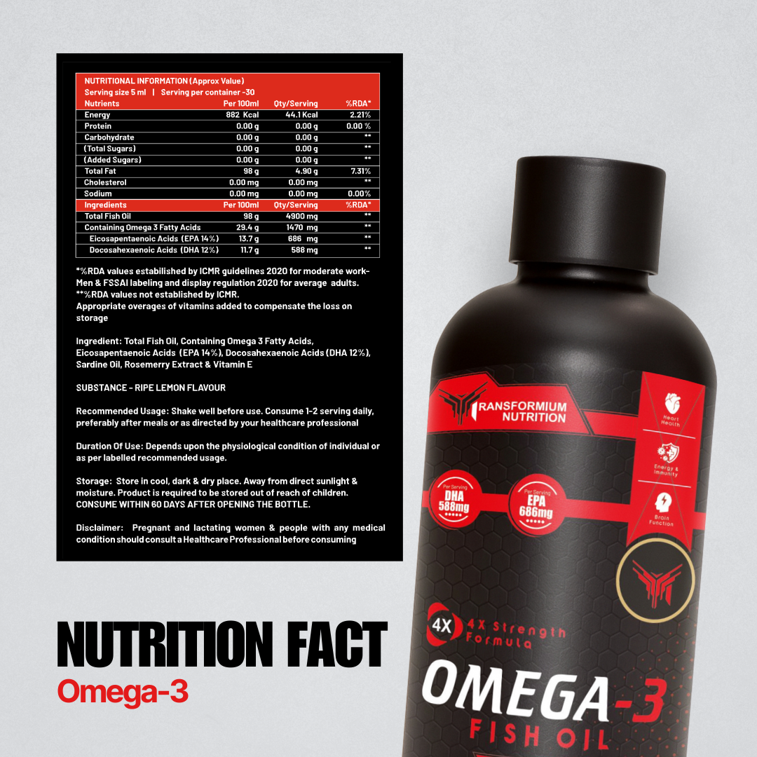 Transformium’s Liquid Omega-3