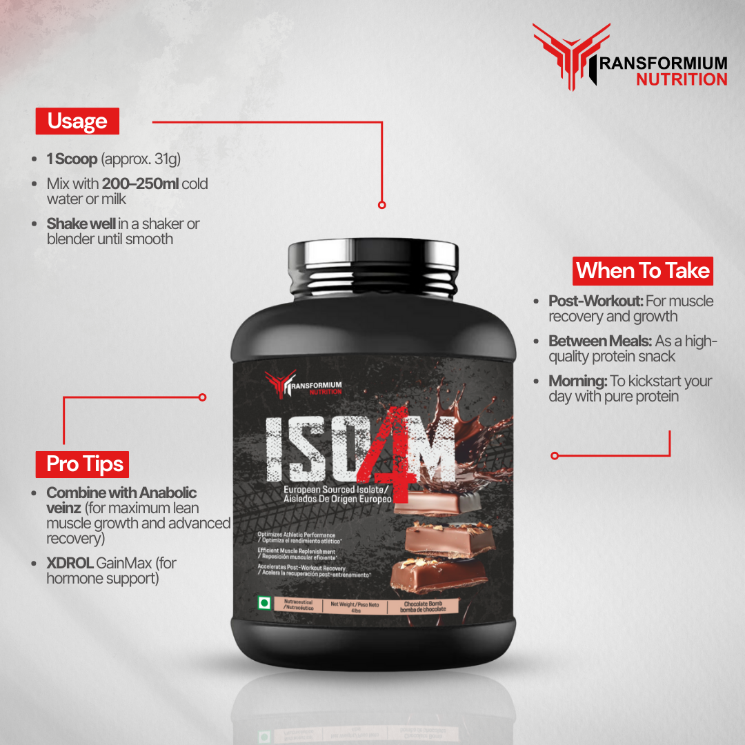 Iso4m - Rich Isolate Protein