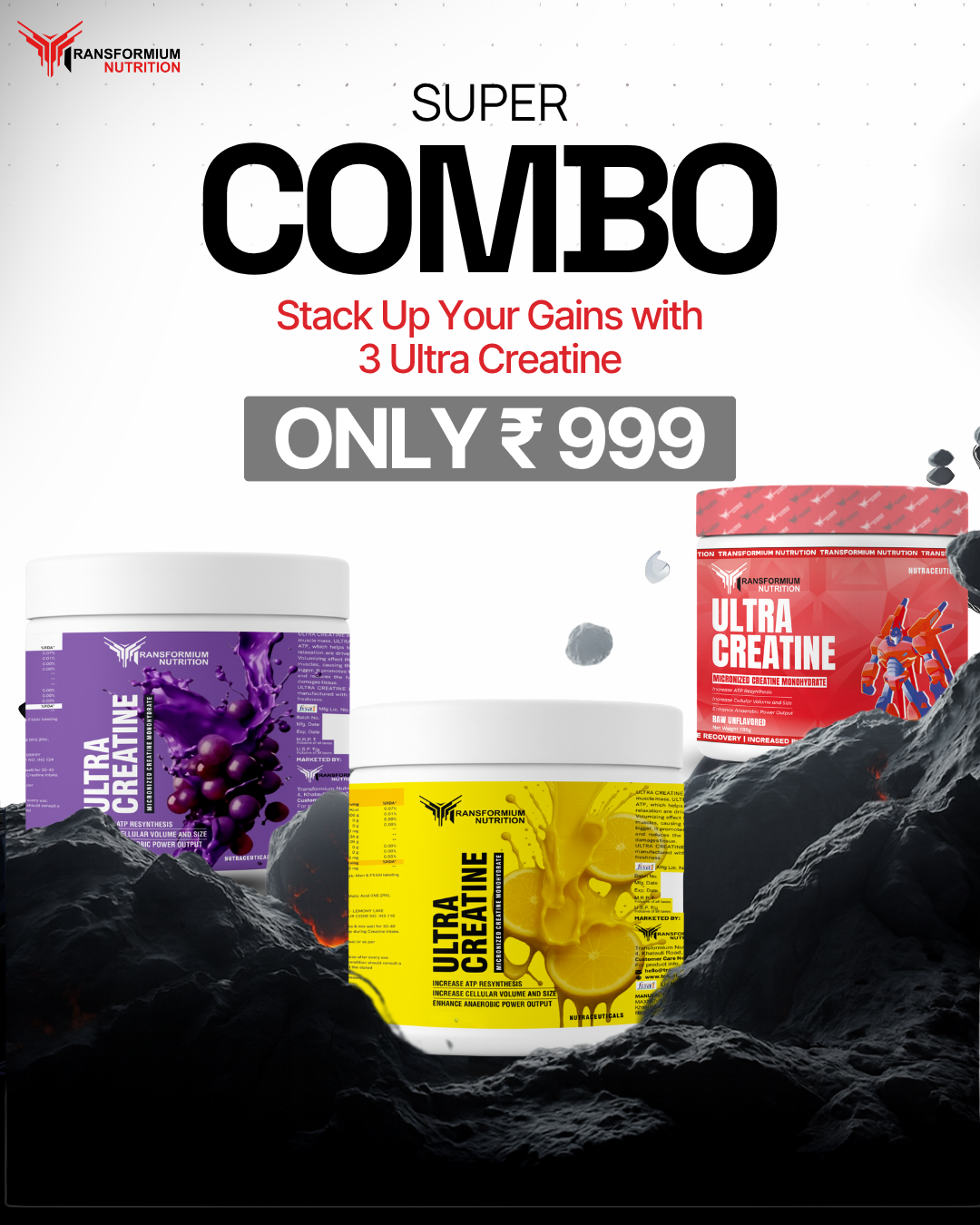 3 Creatine @ ₹999/-