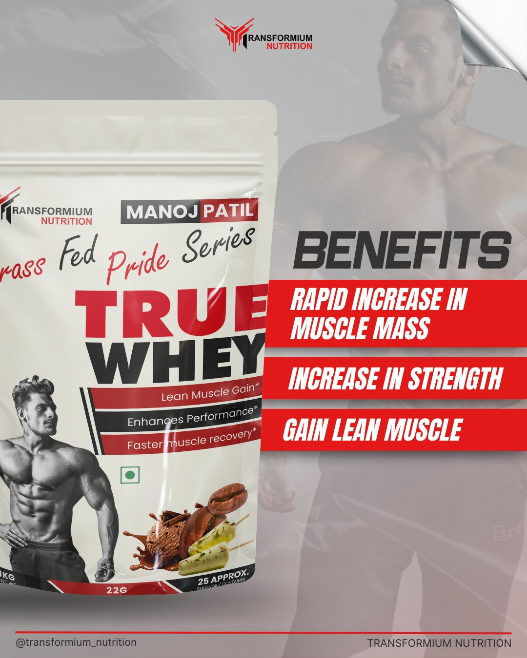 Pride Series True Whey (Easiest way 2 add Muscles)