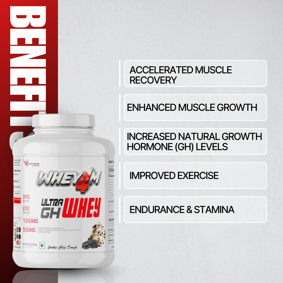 Ultra GH Whey (Enhances Natural GH Levels With Goodness of Whey)