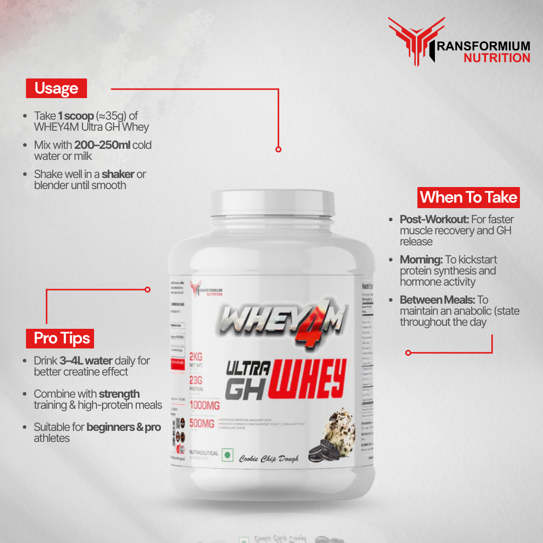 Ultra GH Whey (Enhances Natural GH Levels With Goodness of Whey)