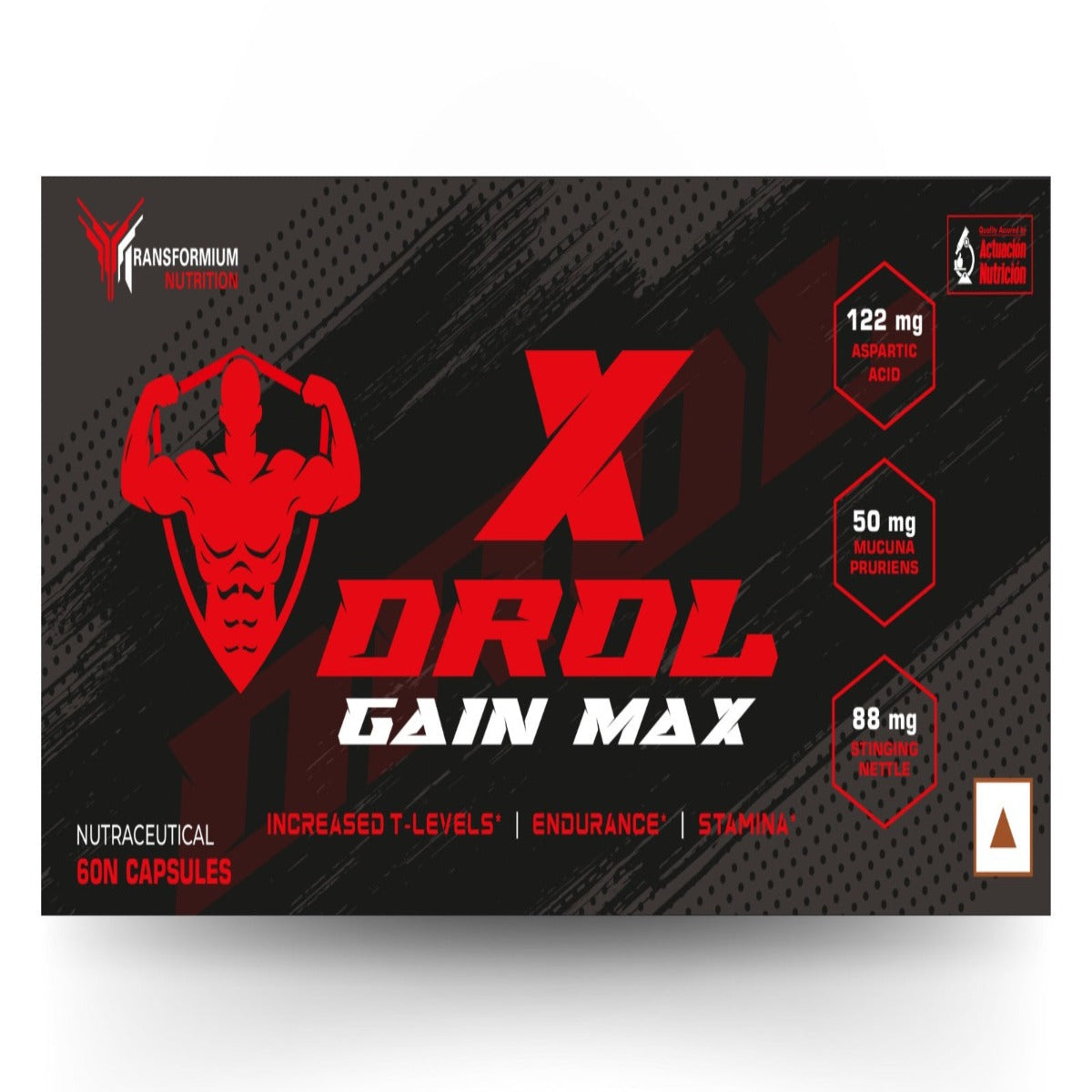 X-Drol Gain Max (GH & Testosterone Maximizer) [Now with New & Improved Formula]