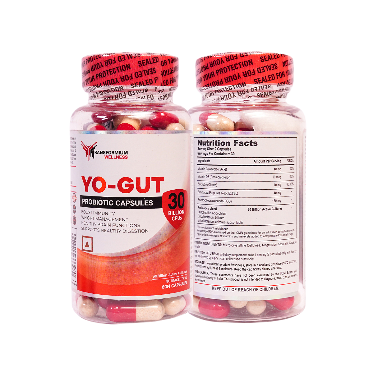 Yo-Gut ( Prebiotics + Probiotics)
