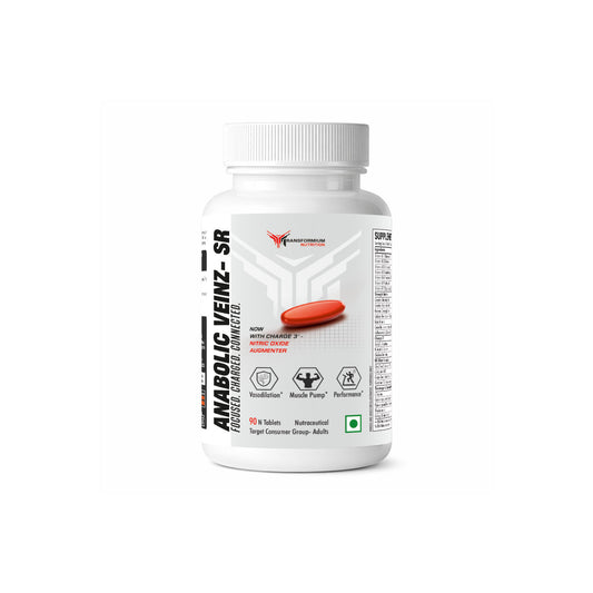 Anabolic Veinz SR ( Nitric Oxide Booster || Stim Free Preworkout)