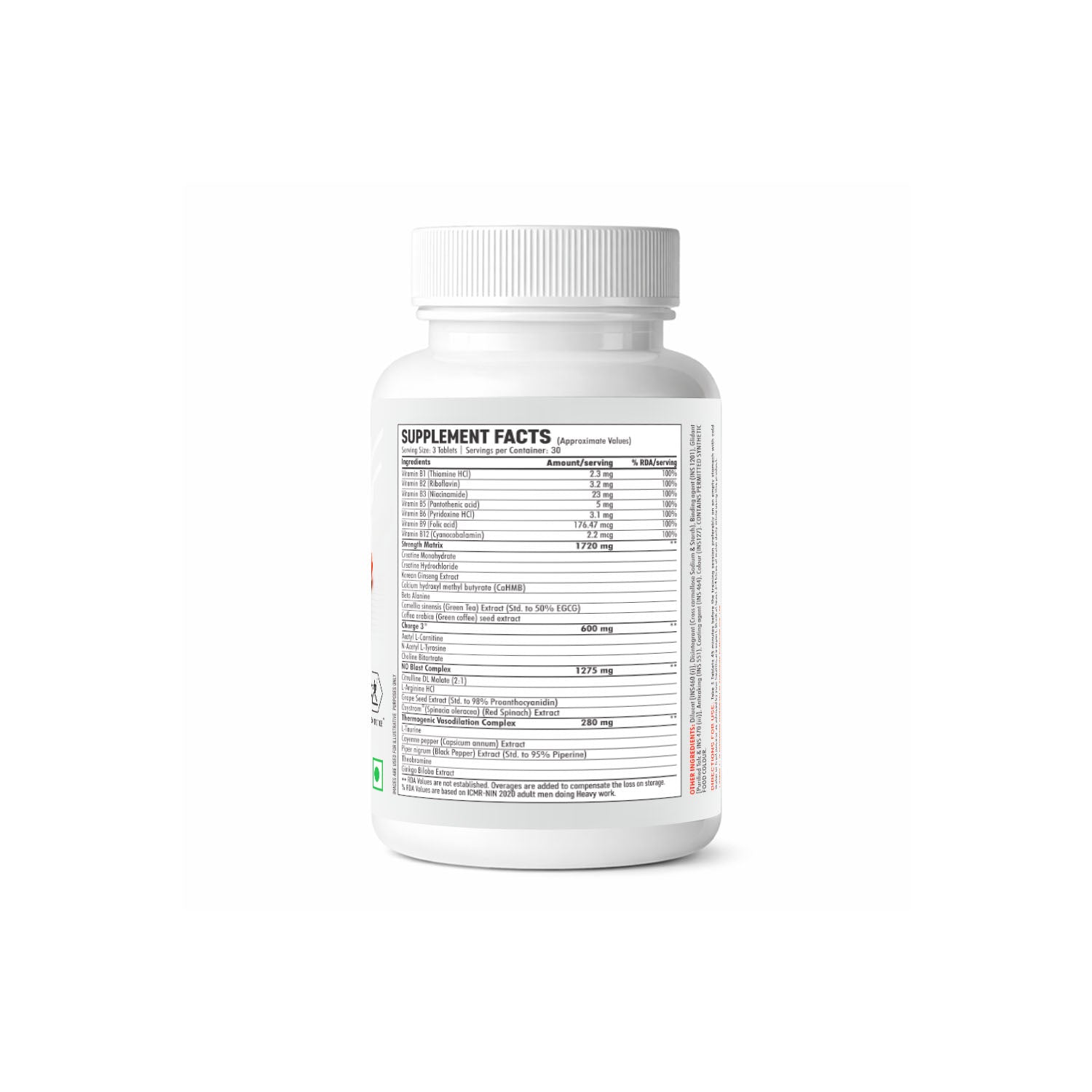 Anabolic Veinz SR ( Nitric Oxide Booster || Stim Free Preworkout)
