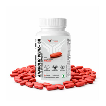 Anabolic Veinz SR ( Nitric Oxide Booster || Stim Free Preworkout)