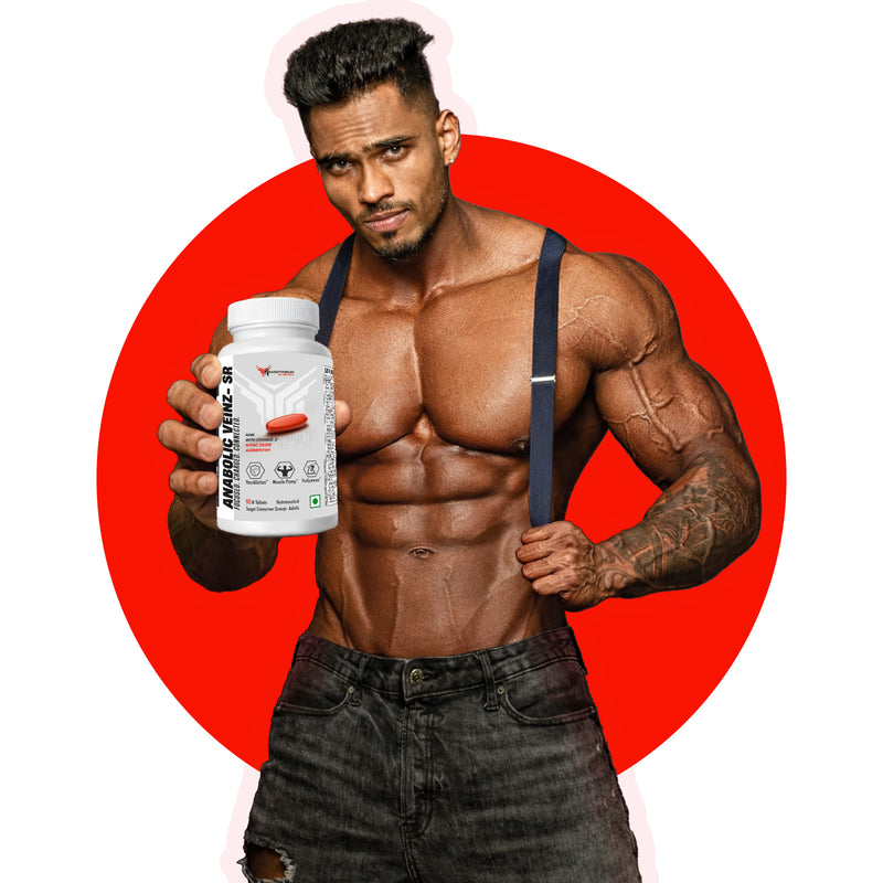 Anabolic Veinz SR ( Nitric Oxide Booster || Stim Free Preworkout)