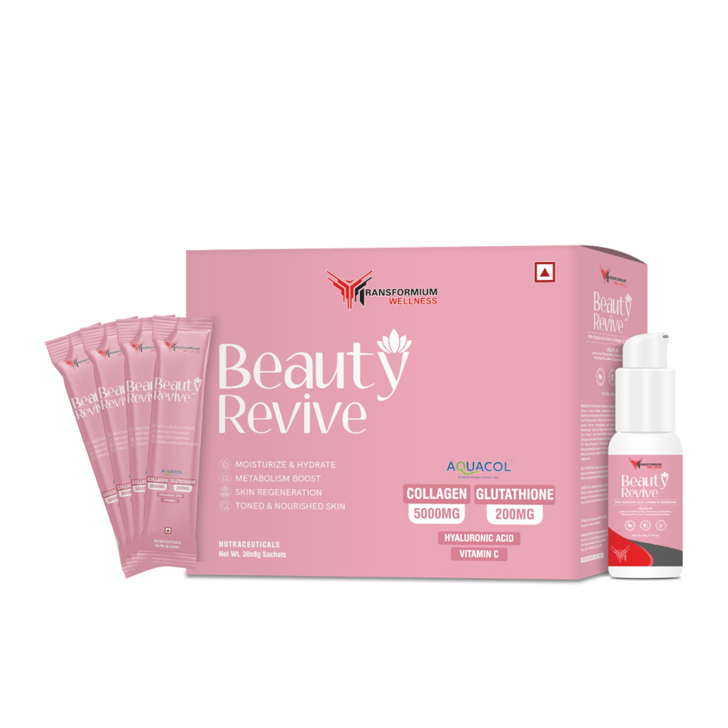 Beauty Revive – Premium Collagen & Glutathione Blend for Radiant Skin, Hair & Nails