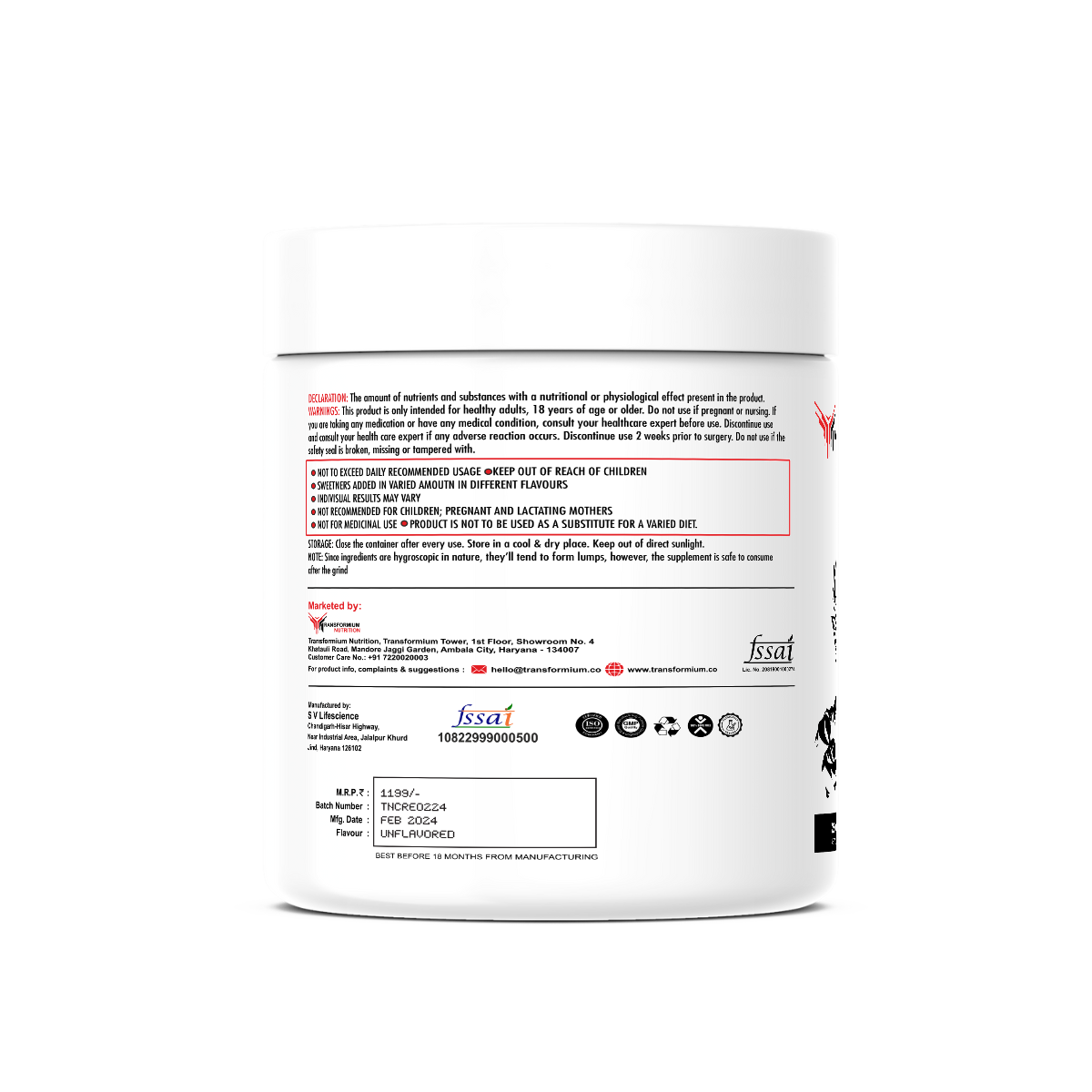 CREA4M Pride (Creatine)