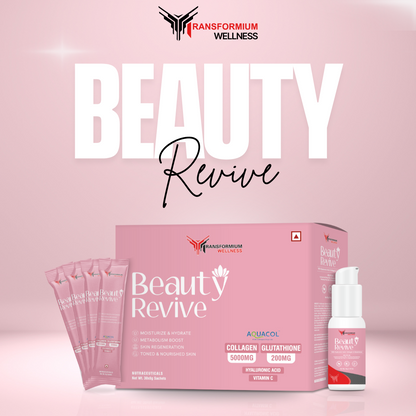 Beauty Revive – Premium Collagen & Glutathione Blend for Radiant Skin, Hair & Nails