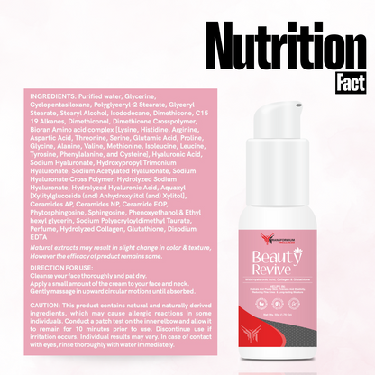 Beauty Revive – Premium Collagen & Glutathione Blend for Radiant Skin, Hair & Nails