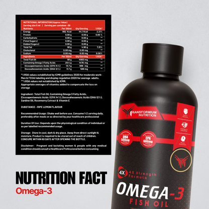 Transformium’s Liquid Omega-3