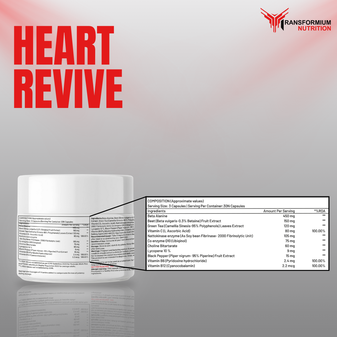 Heart Revive (Nattokinase + COQ10)