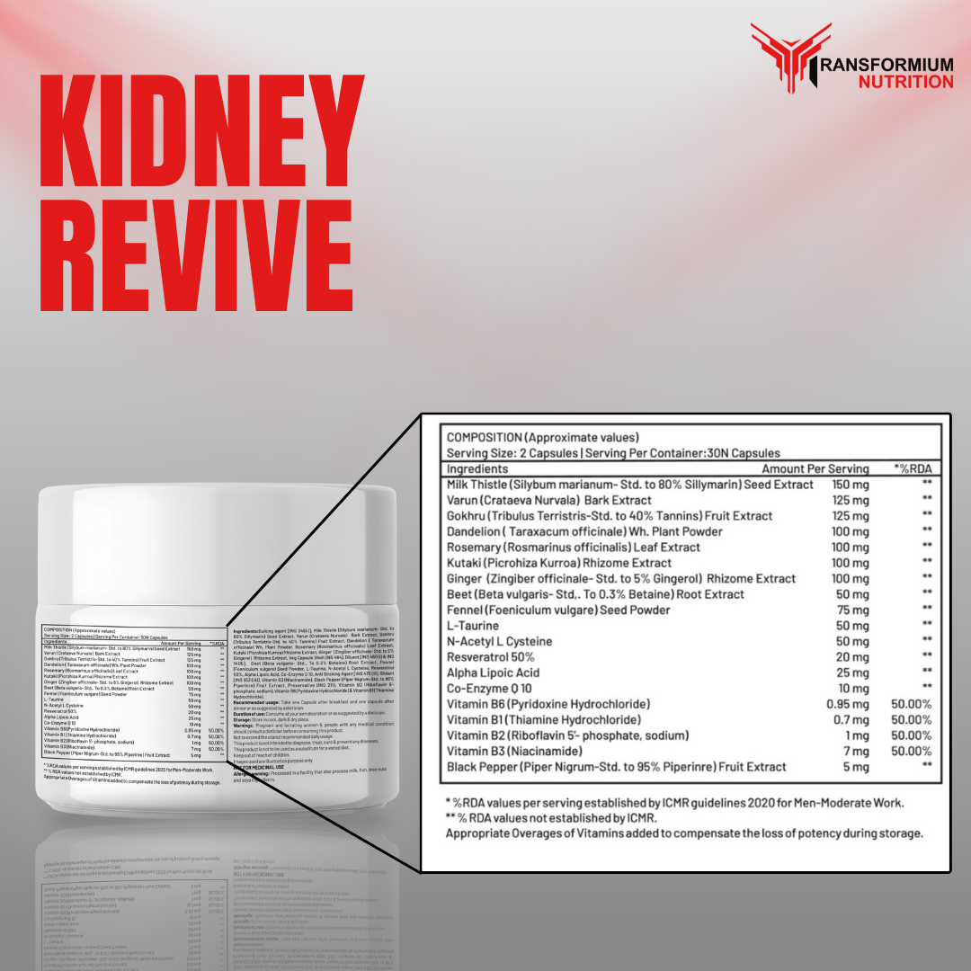 Kidney Revive (Gout & Creatinine Management)