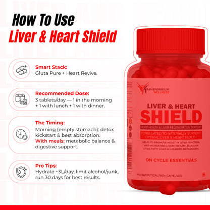 Liver and Heart Shield (Whole Body Detox)