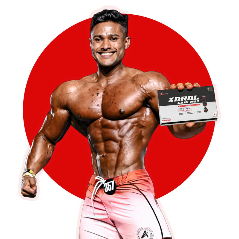 XDrol Gain Max (GH & Testosterone Maximizer) [Now with New & Improved Formula]