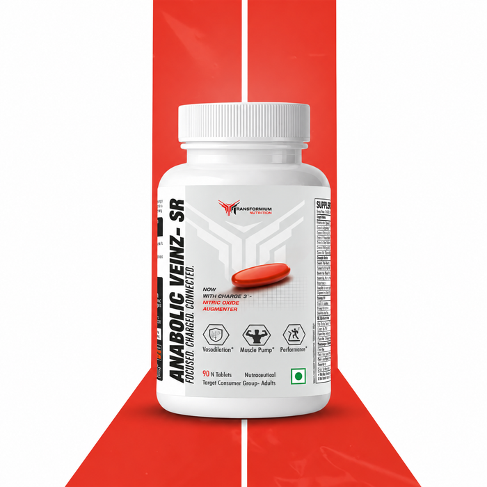 Anabolic Veinz SR ( Nitric Oxide Booster || Stim Free Preworkout)