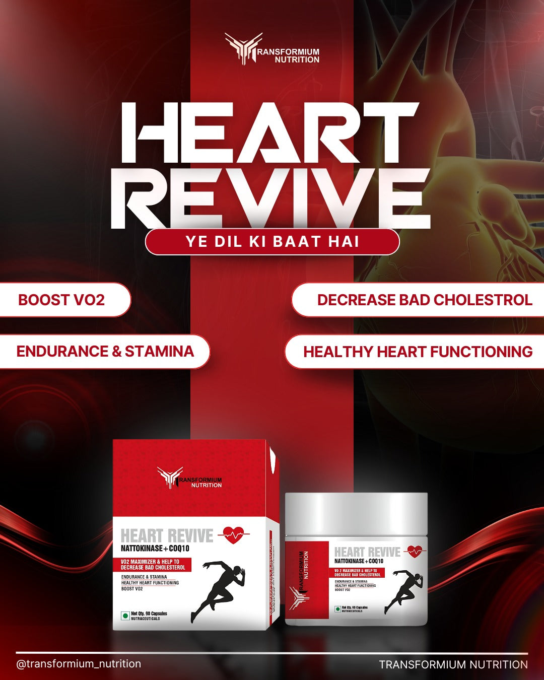Heart Revive (Nattokinase + COQ10)