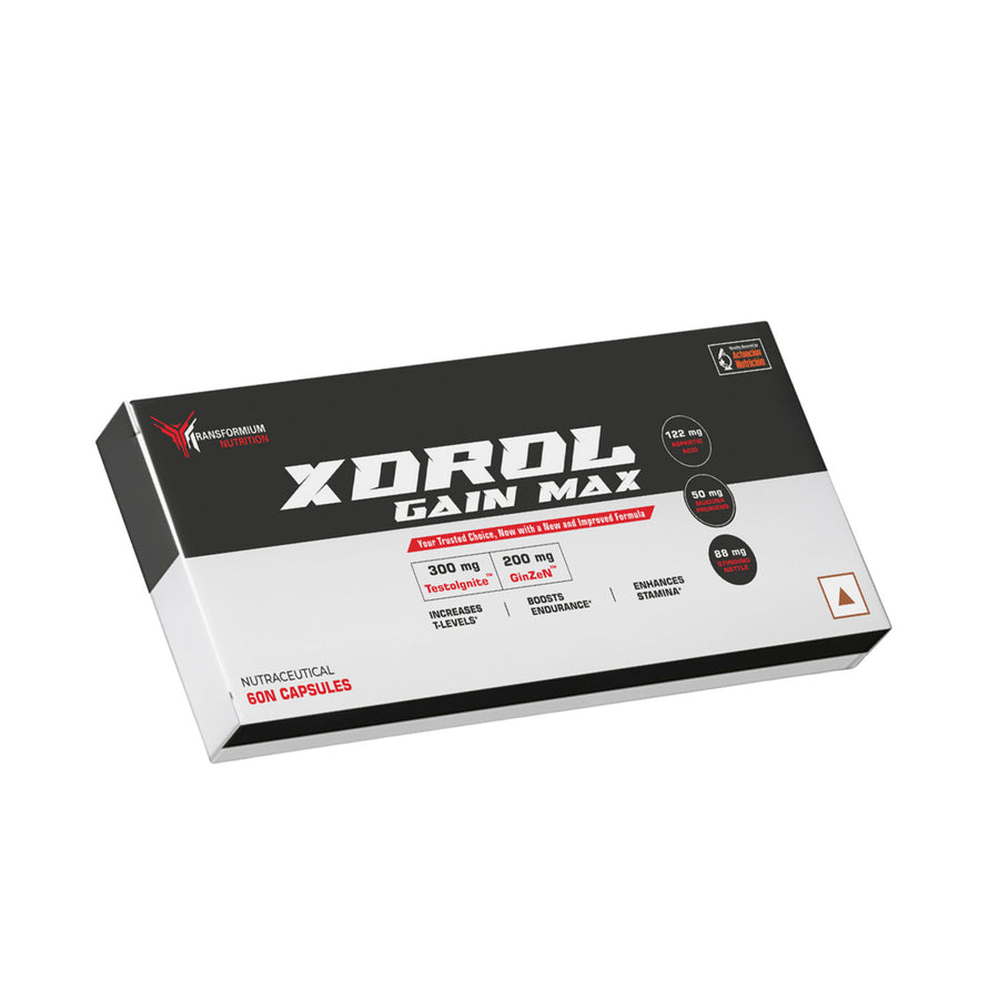 XDrol Gain Max (GH & Testosterone Maximizer) [Now with New & Improved Formula]