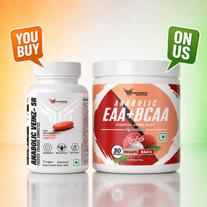 Anabolic Veinz SR ( Nitric Oxide Booster || Stim Free Preworkout)