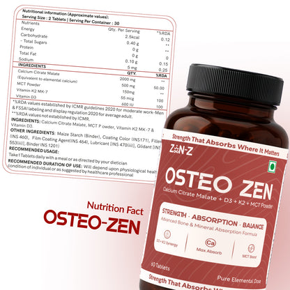OSTEO-ZEN™ — Advanced Bone & Joint Support