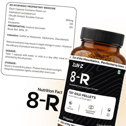 8-R™ Shilajit Gold Pellets
